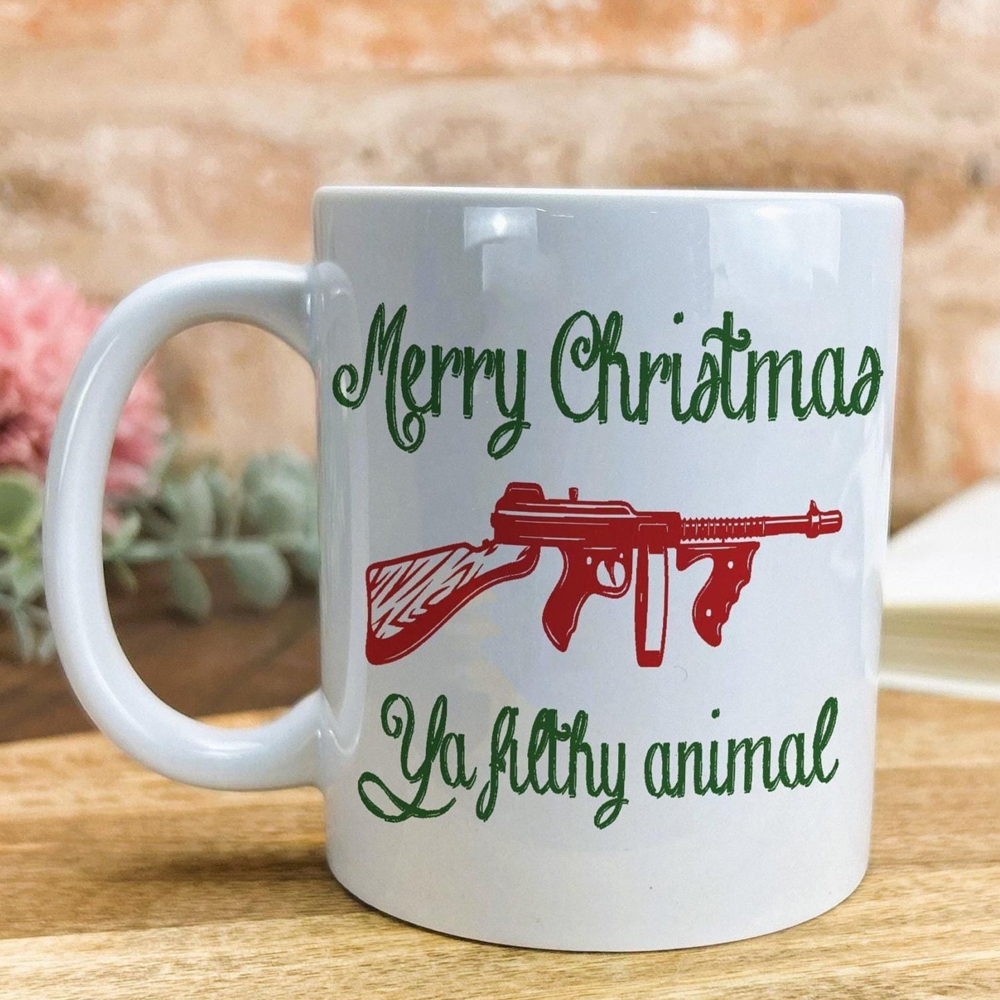 Merry Christmas Ya Filthy Animal Home Alone Christmas Mug