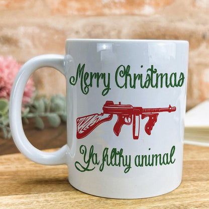 Merry Christmas Ya Filthy Animal Home Alone Christmas Mug