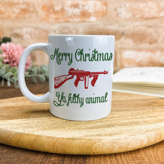 Merry Christmas Ya Filthy Animal Home Alone Christmas Mug