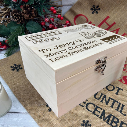 Letter From Santa Christmas Eve Box Personalised