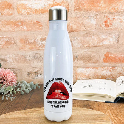 Rocky Horror Picture Show "Not Easy Having A Good Time" Water Bottle Personalised Movie Gift