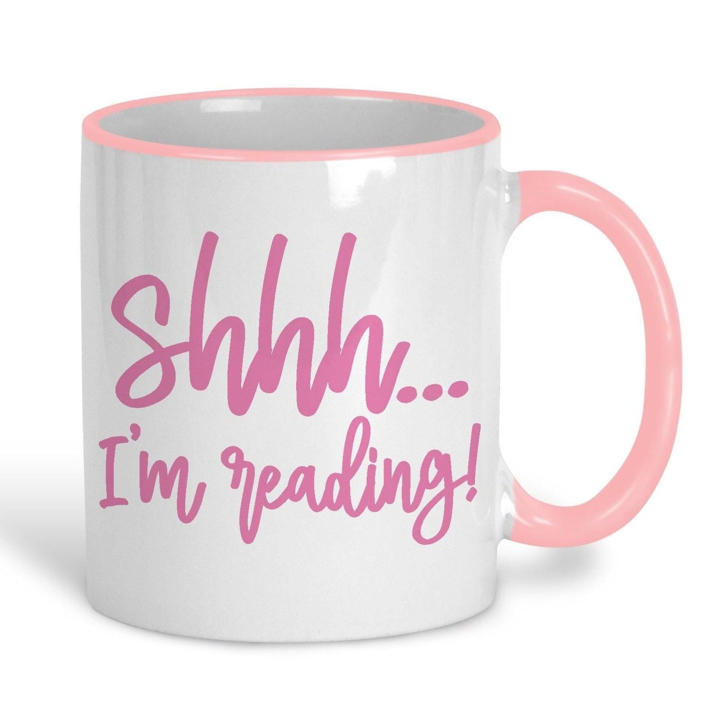 Shhh... I'm Reading Personalised Reader's Ceramic Mug