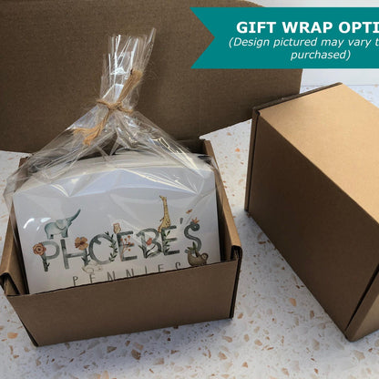 Unicorn Wooden Money Box - Colourful Personalised Birthday Saving Gift