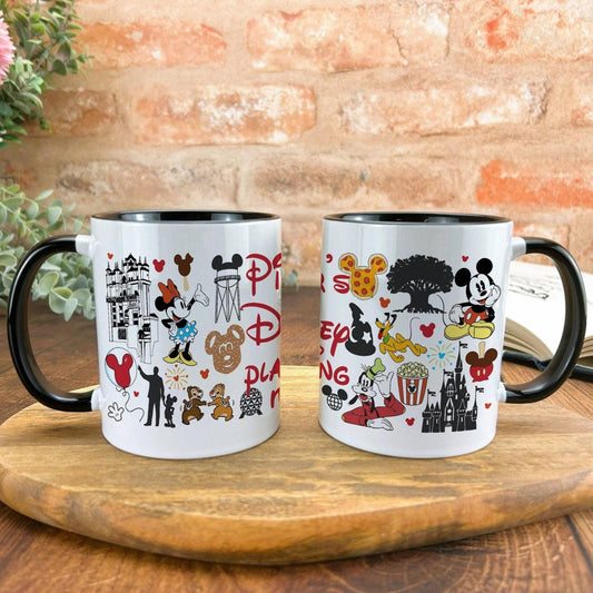 Disney Planning Mug Personalised Disneyworld Florida Orland Holiday Gift