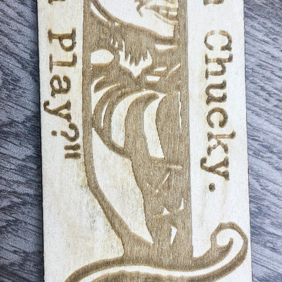 Horror Movie Bookmark Gift - Scary Film Fan-  Pick Your Favourite Character