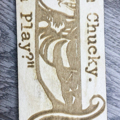 Horror Movie Bookmark Gift - Scary Film Fan-  Pick Your Favourite Character