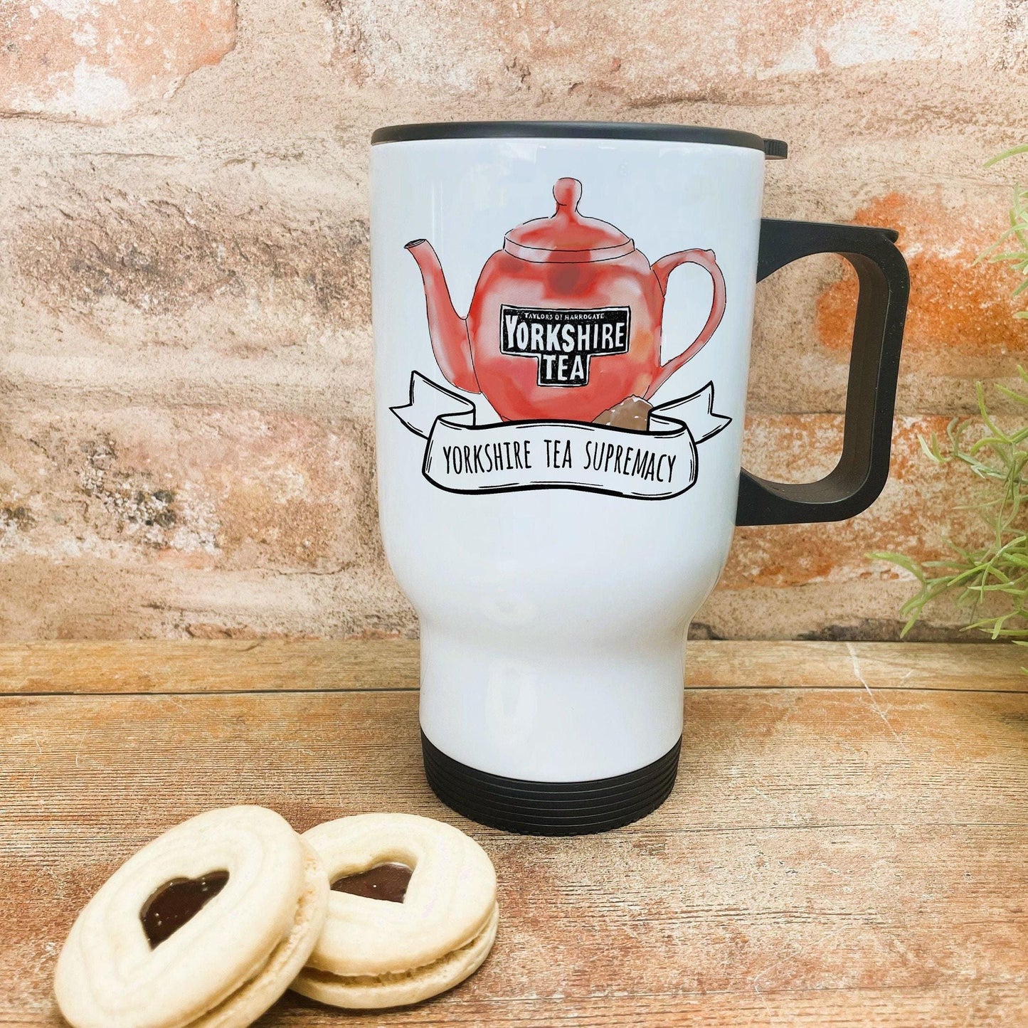 Yorkshire Tea Supremacy - Personalised Travel Mug