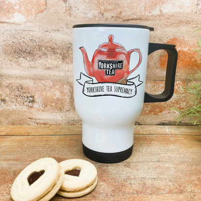 Yorkshire Tea Supremacy - Personalised Travel Mug