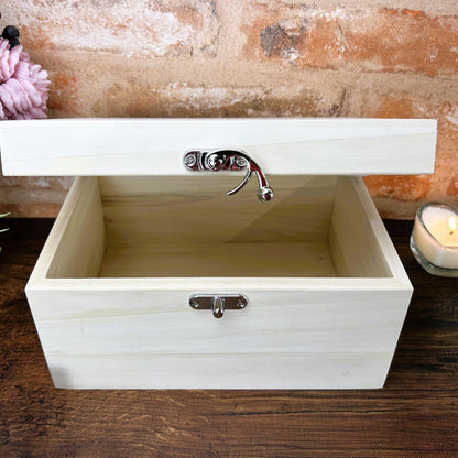 Geordie Born & Bred - Personalised Luxury Wooden Memory Box