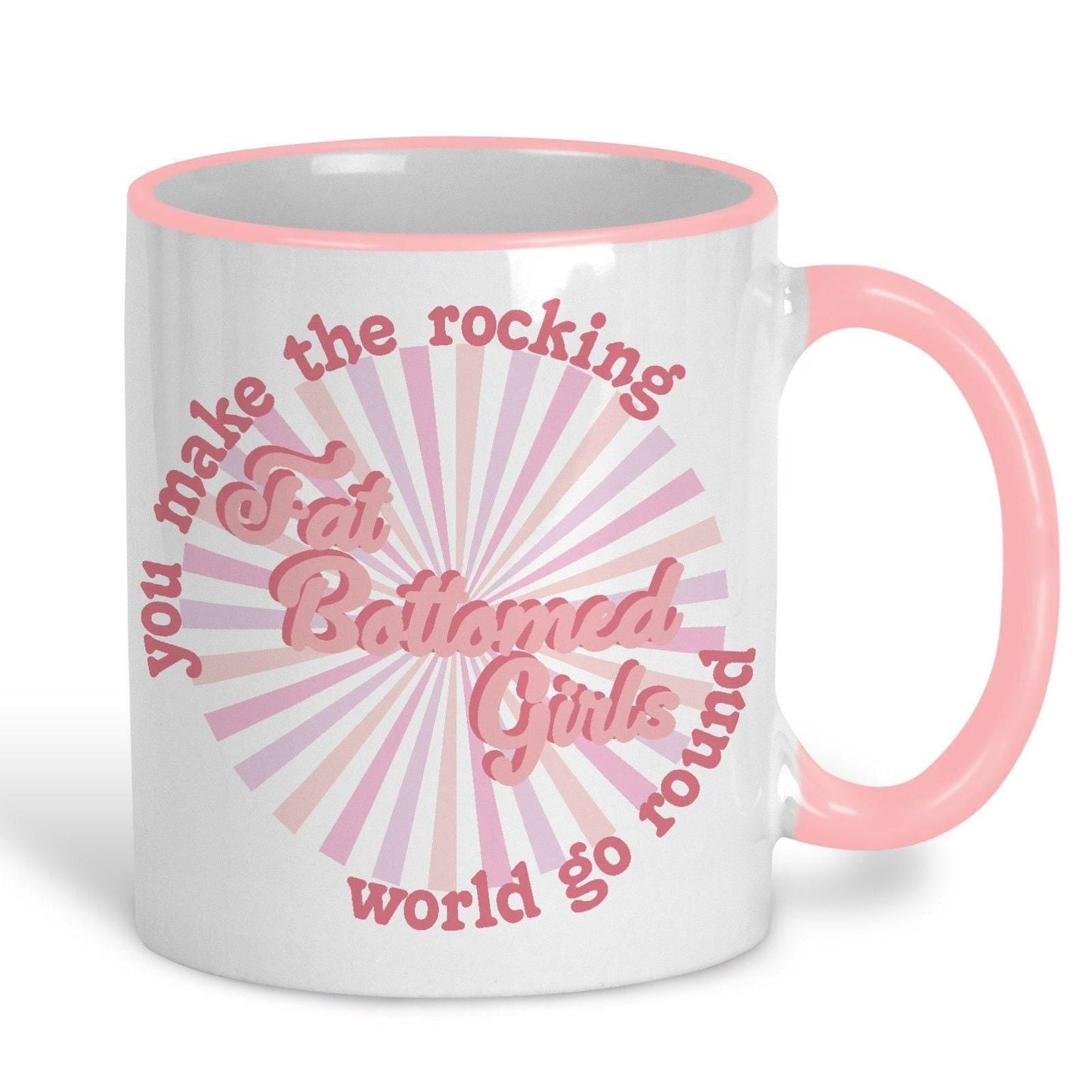 Queen Fat Bottomed Girls Music Lyrics Mug