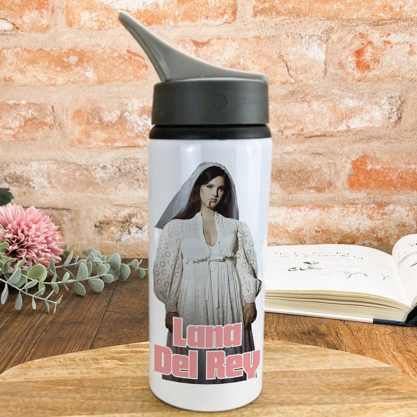 Lana Del Rey Interview Magazine Personalised Water Bottle Gift