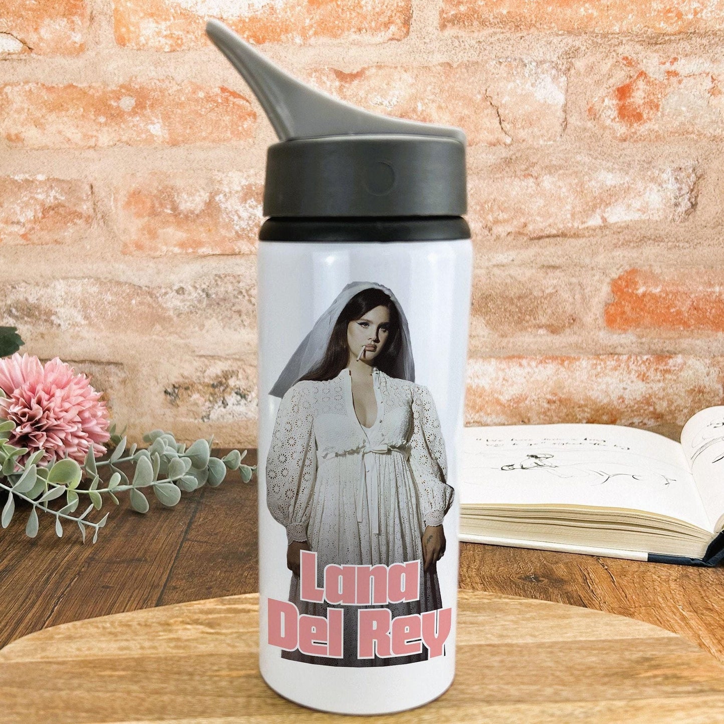 Lana Del Rey Interview Magazine Personalised Water Bottle Gift