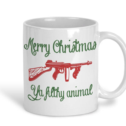 Merry Christmas Ya Filthy Animal Home Alone Christmas Mug
