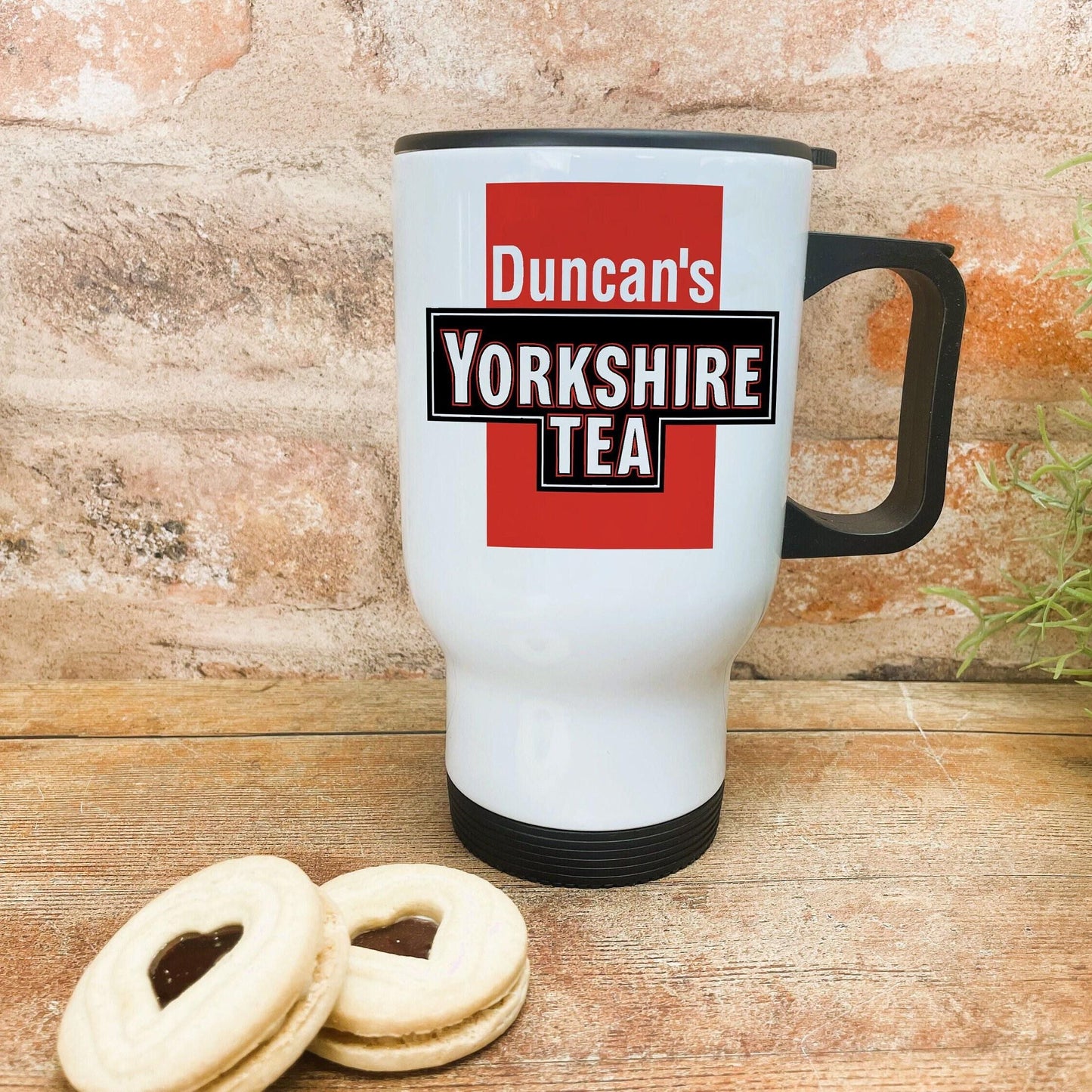 Yorkshire Tea - Personalised Steel Travel Mug