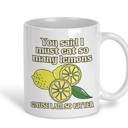 Kate Nash Foundations Lemons So Bitter Music Lyrics Mug