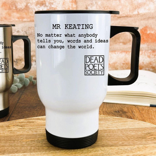 Dead Poets Society "Change the World" Travel Mug