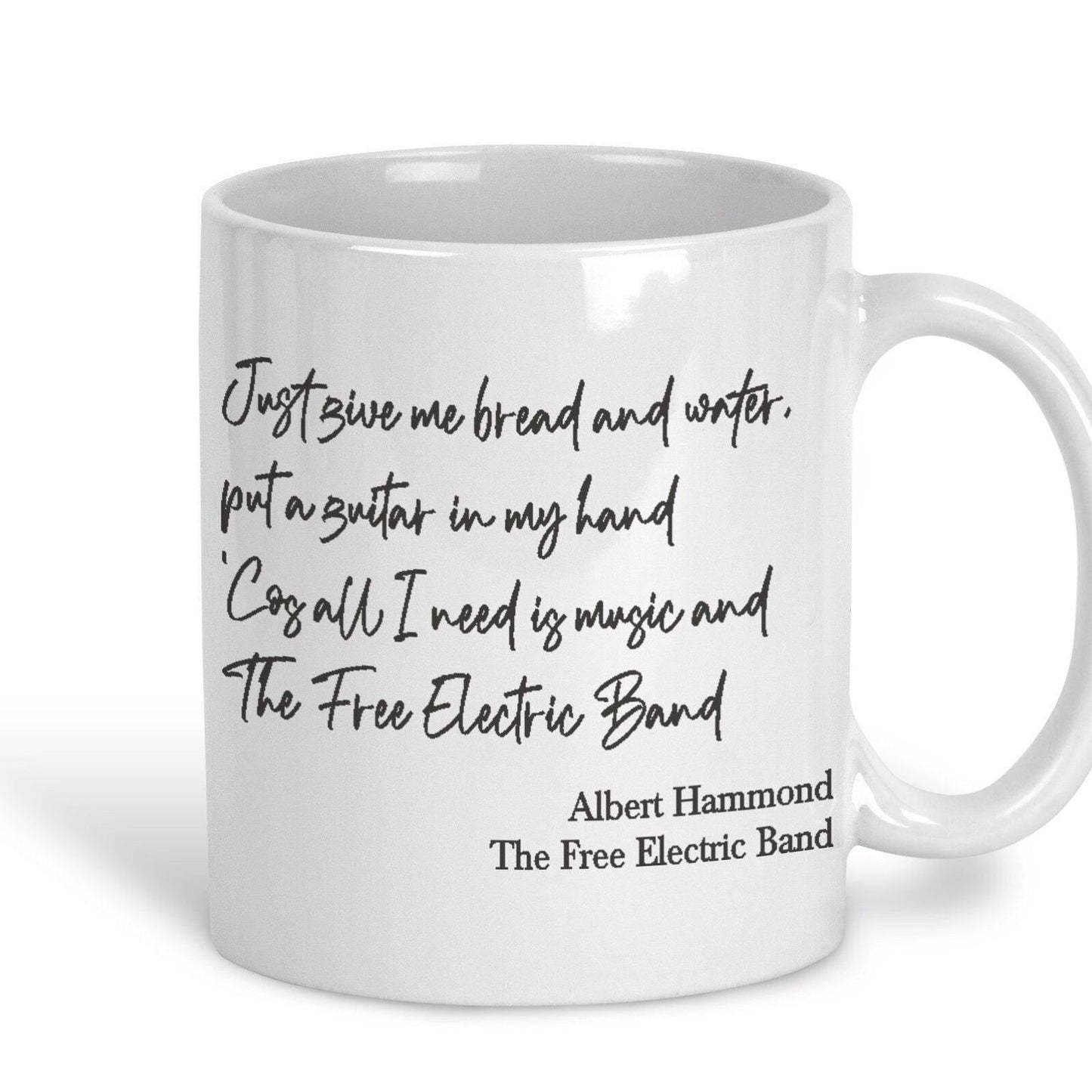 Albert Hammond Free Electric Band Mug | 7