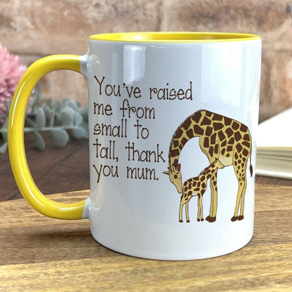 From Small to Tall Giraffe Mother's Day Mug