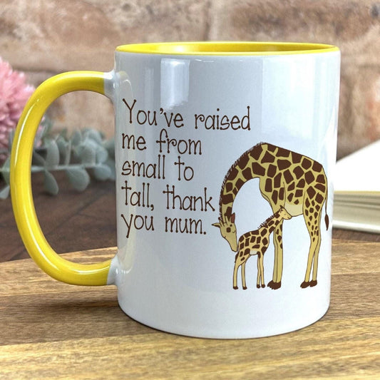 From Small to Tall Giraffe Mother's Day Mug