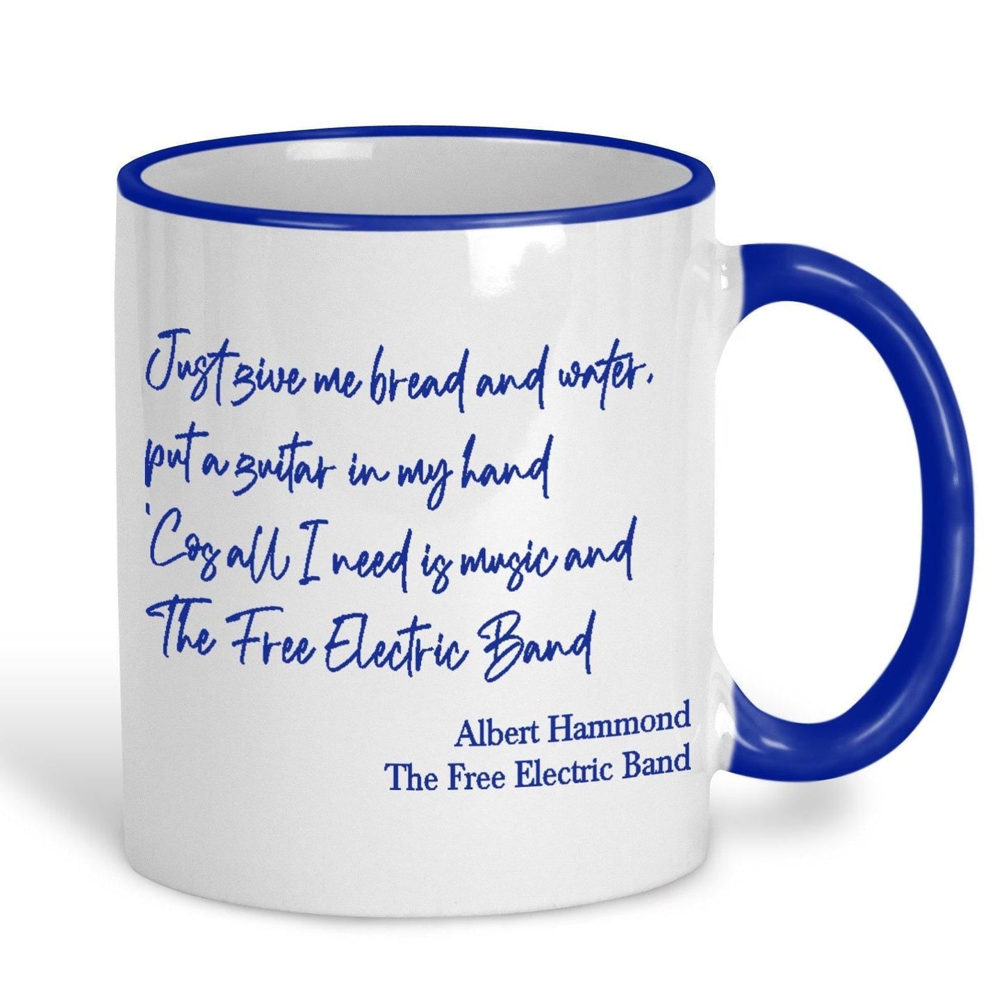 Albert Hammond Free Electric Band Mug | 7