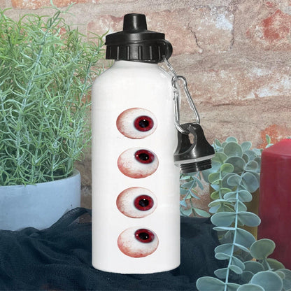 Personalised Eyeball Shock Image Reusable Metal Water Bottle