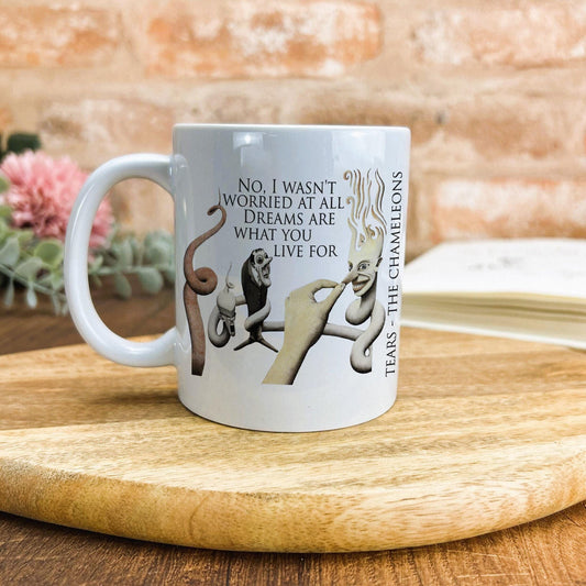 The Chameleons Tears Manchester Band Personalised Ceramic Mug