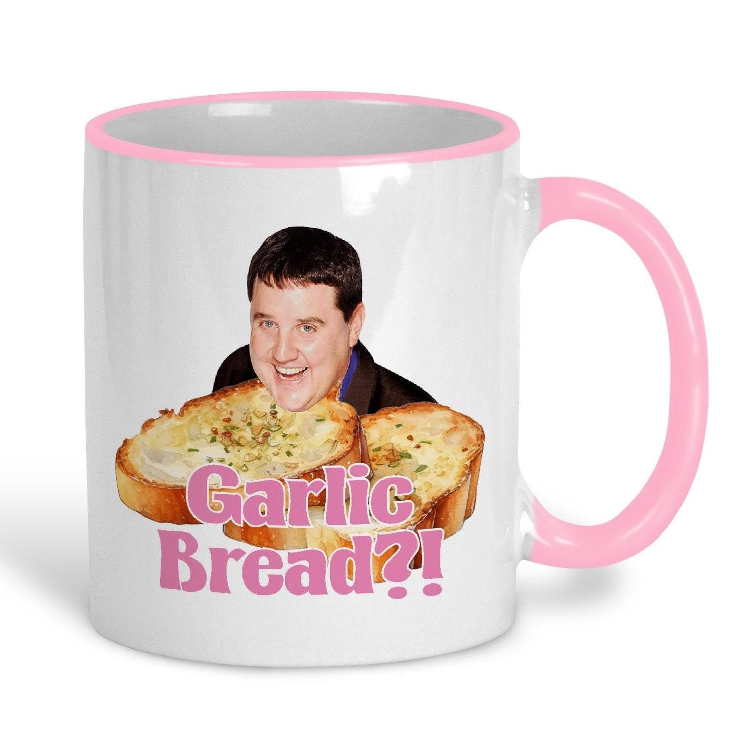 Peter Kay Garlic Bread Quote - Personalised Ceramic Mug