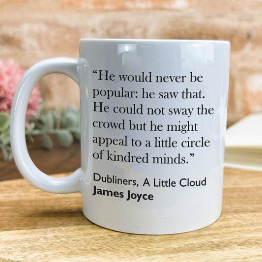 James Joyce Dubliners A Little Cloud Literary Quote Mug