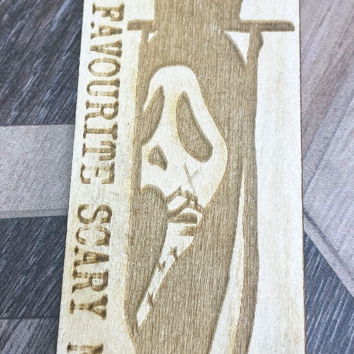 Horror Movie Bookmark Gift - Scary Film Fan-  Pick Your Favourite Character