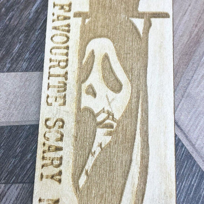 Horror Movie Bookmark Gift - Scary Film Fan-  Pick Your Favourite Character