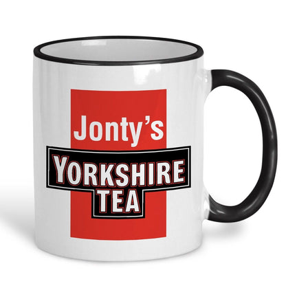 Yorkshire Tea - Personalised Ceramic Mug - Northern Regional Gift - Perfect for Friend and Family.