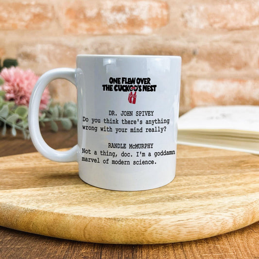 One Flew Over the Cuckoo's Nest Personalised Movie Ceramic Mug