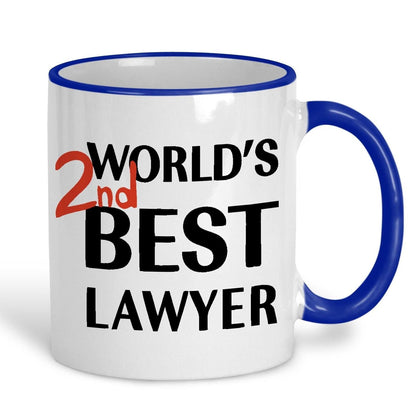 World's 2nd Best Lawyer Better Call Saul TV Show Ceramic Mug