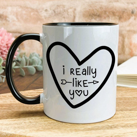 I Really Like You Personalised Mug