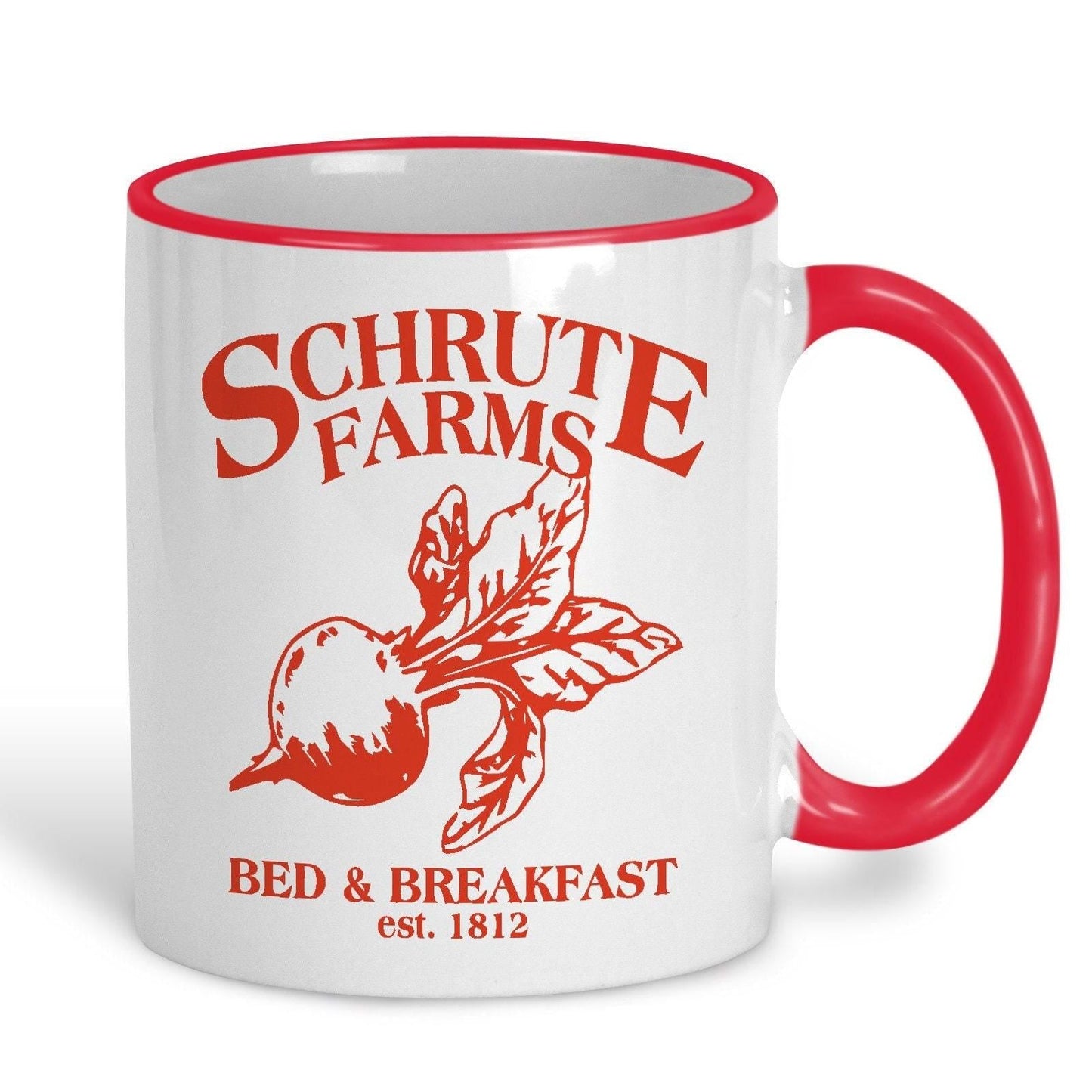 Schrute Farms Beet Beetroot Dwight The Office TV Show Personalised Ceramic Mug