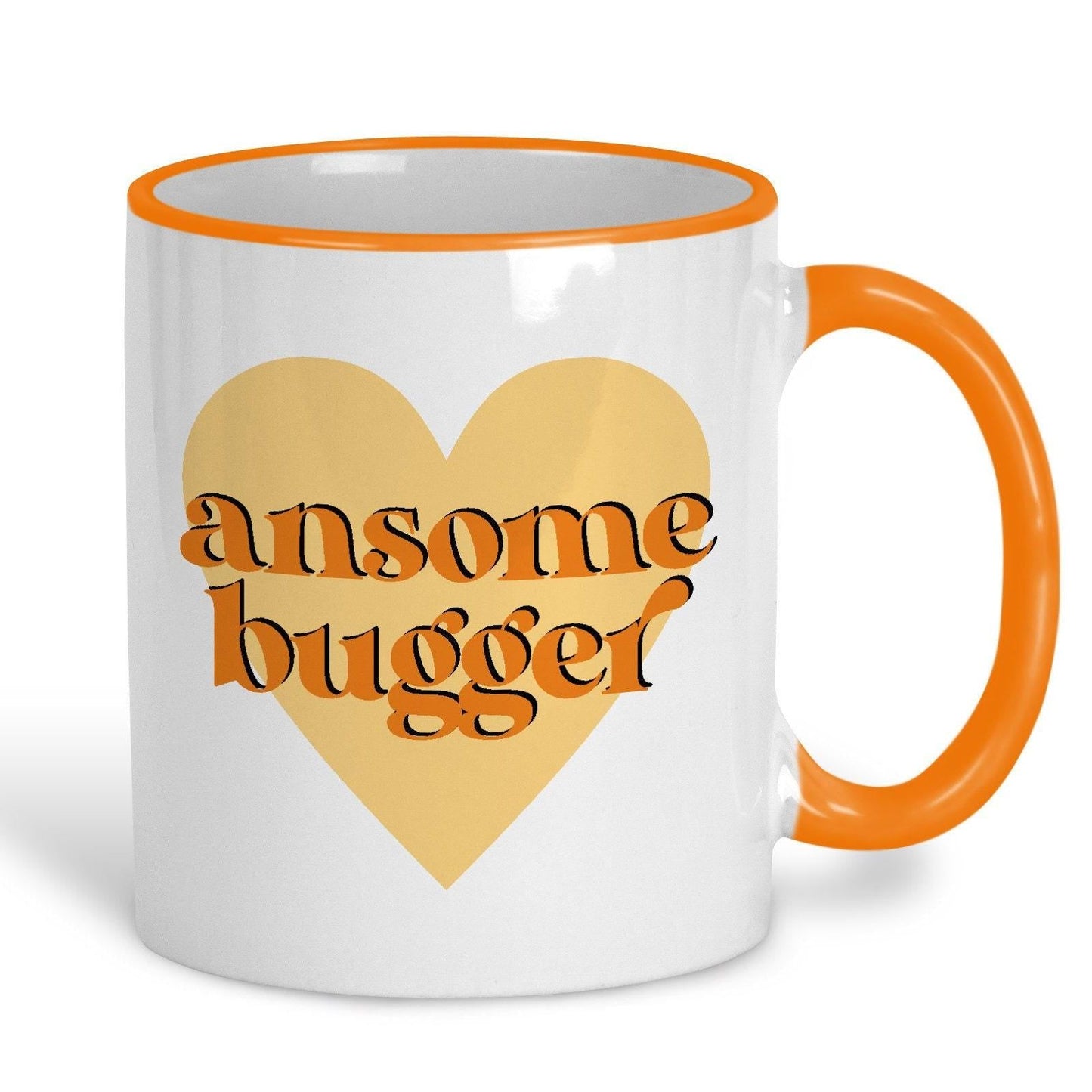 Ansome Bugger Yorkshire Dialect - Personalised Ceramic Mug
