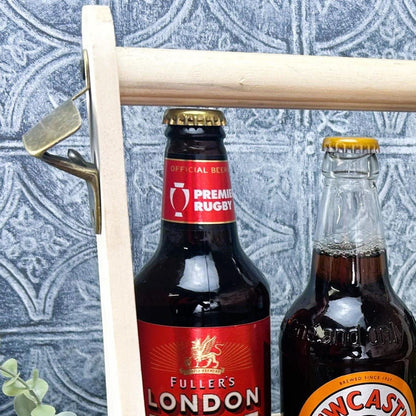 Best Man Beer Carrier - Personalised Ask Gift - Wedding Groom - Groomsman - Usher - Ring Bearer