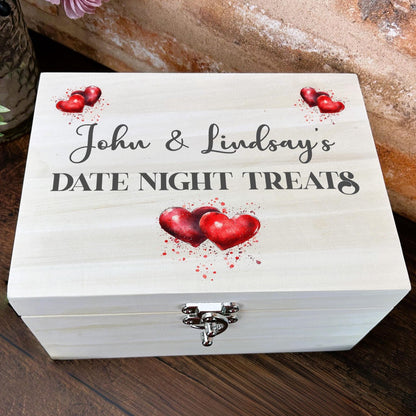 Date Night Treat Box - Personalised Valentine's Gift