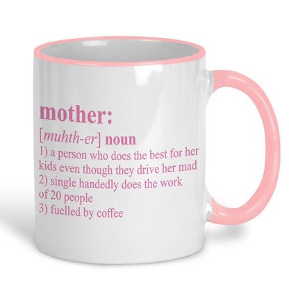 Mother Dictionary Definition Mug