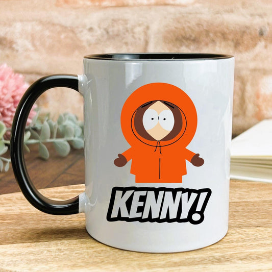 Kenny South Park Character Personalised Ceramic Gift Mug