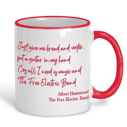 Albert Hammond Free Electric Band Mug | 7