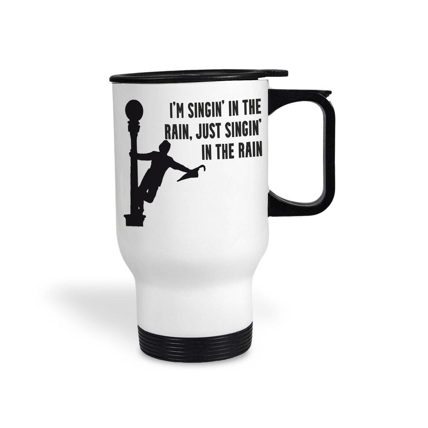 Singing In The Rain Musical Gene Kelly Travel Mug Personalised