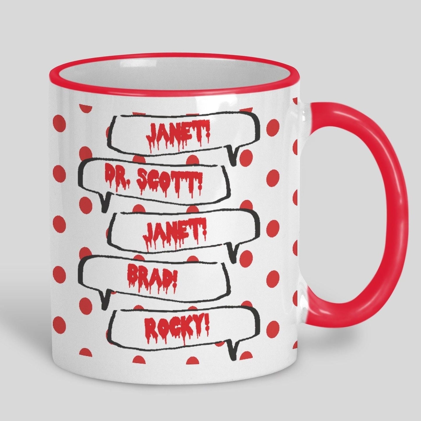 Rocky Horror Picture Show Time Warp Don't Dream It Absolute Pleasure Mug Quote Personalised Movie Gift Film Cinema Tim Curry