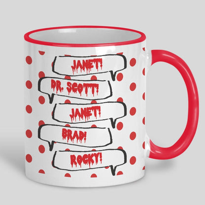 Rocky Horror Picture Show Time Warp Don't Dream It Absolute Pleasure Mug Quote Personalised Movie Gift Film Cinema Tim Curry