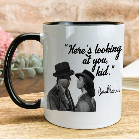 Casablanca "Here's looking at you, kid" Mug