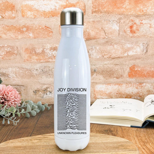 Joy Division Unknown Pleasures - Personalised Water Bottle