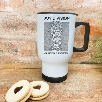 Joy Division Unknown Pleasures - Personalised Travel Mug