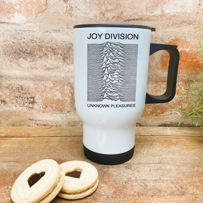 Joy Division Unknown Pleasures - Personalised Travel Mug
