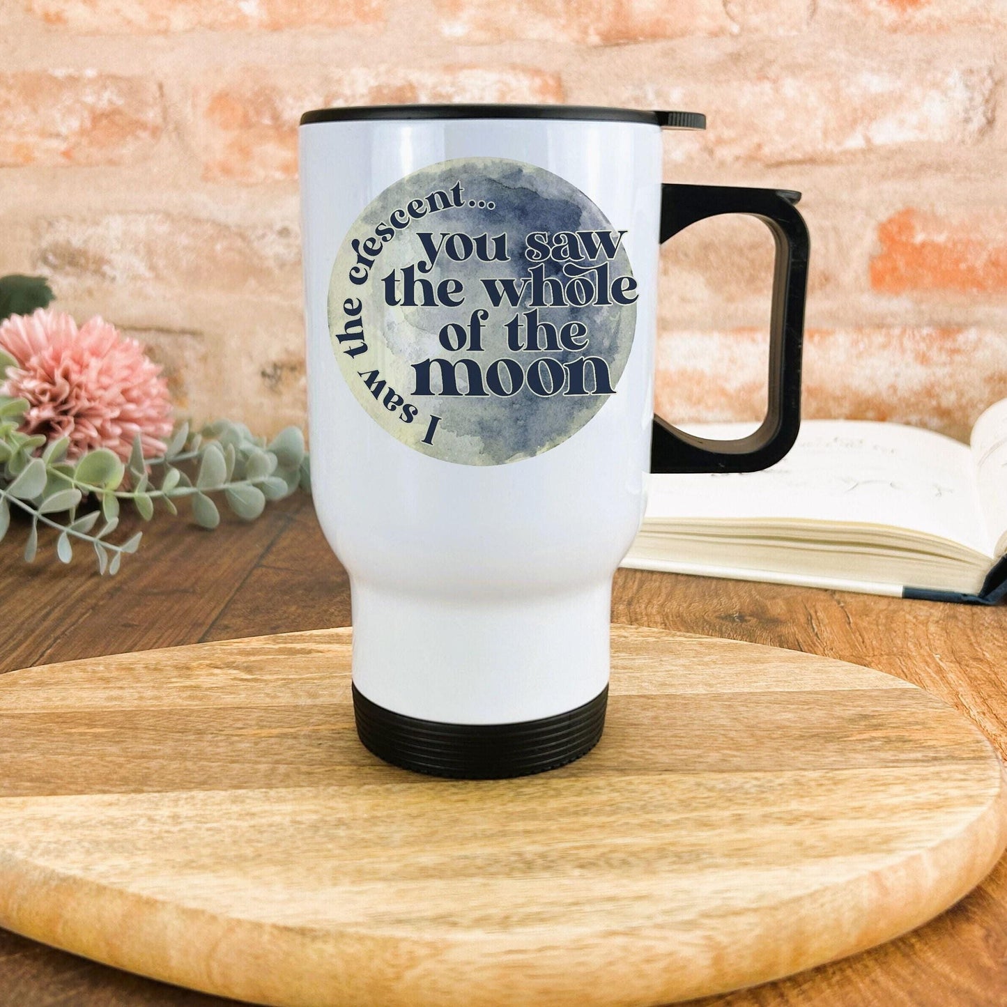 The Waterboys Whole Of The Moon Travel Mug Personalised Gift