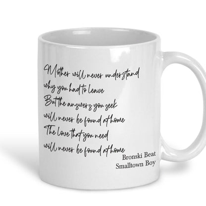 Bronski Beat Smalltown Boy 80s Pop Personalised Ceramic Mug